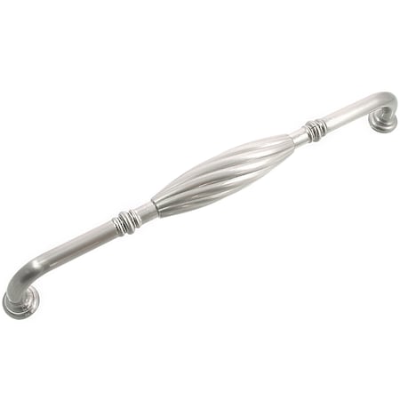 Mng 8" Pull, French Twist, Satin Nickel 84228